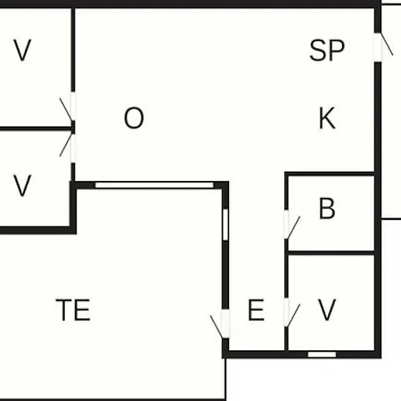 6 Person In Σπίτι διακοπών Hadsund